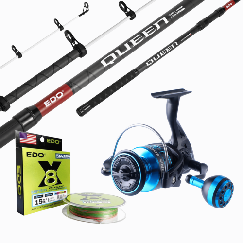 EDO QUEEN SURF 420cm Fishing Combo