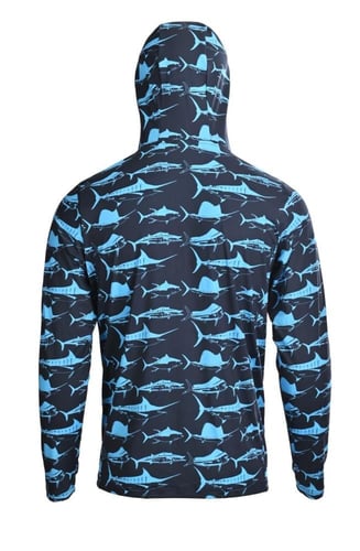 تيشرت لونق سليف مونستر هودي مارلين UPF 50+ UV