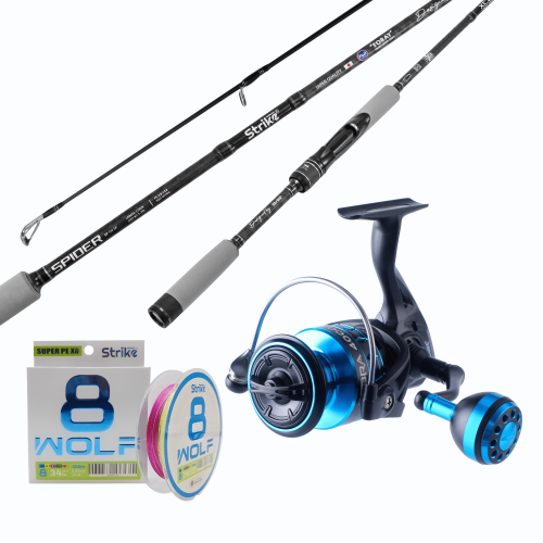 STRIKE SPIDER 221cm Fishing Combo (5-21g)