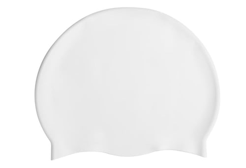 قبعات السباحة للكبار ابيض