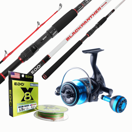 EDO BLACK PANTHER 3m Shore Jigging Combo