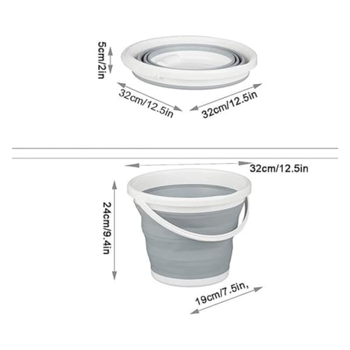دلو صيد للطعوم قابل للطى 10 لتر