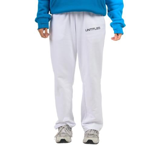 WHITE SWEATPANTS