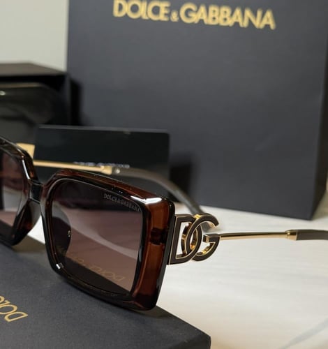 نظارج دولتشي اند قابانا باللون البني