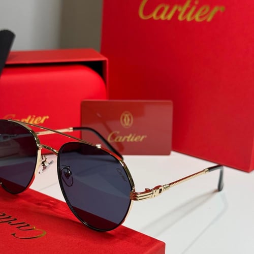 نظارة كارتير Aviator باللون الذهبي