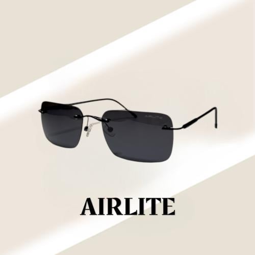 نظارة من AIRLITE بدون إطار باللون الاسود