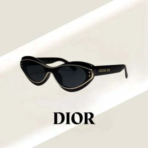 نظارة كرستن ديور cat eye باللون الاسود *
