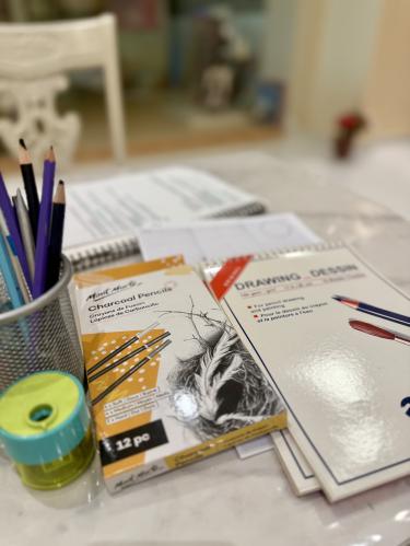 فن الرسم بقلم الرصاص