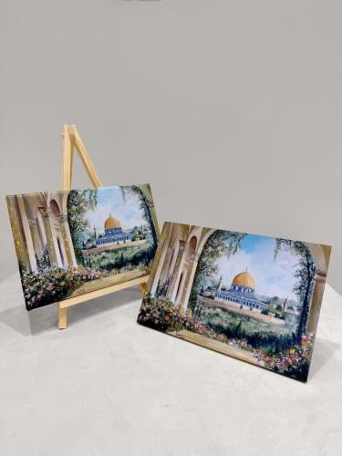 زهرة المدائن - Hand-enhanced print