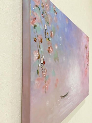 ارسميها بنفسك معي لوحة حالمة