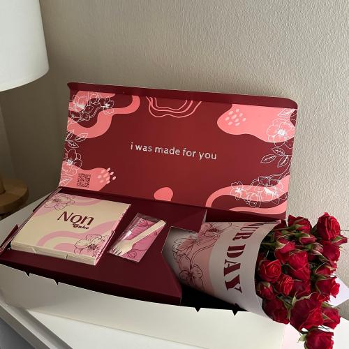 بوكس كيك و ورد