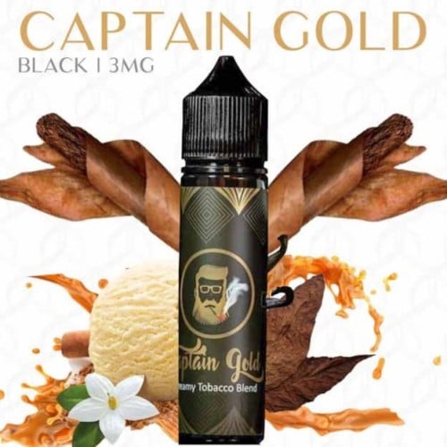 نكهة كابتن قولد كريمي توباكو بليند - Captain Gold...