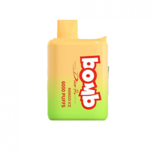 سحبة بومب 6000 موشة مانجو ايس BOMB 6000 PUFF MANGO...