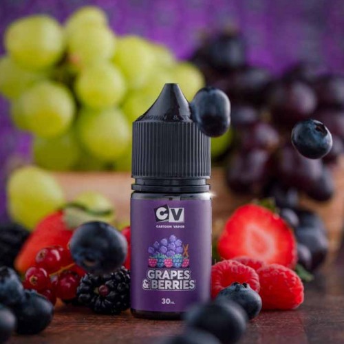 نكهة سي في عنب توت سولت نيكوتين - CV GRAPES & BERR...