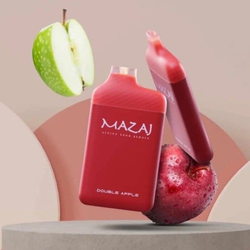 سحبة سيجارة مزاج سليم 5500 موشة تفاحتين Mazaj Slim...