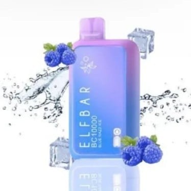 سحبة ايلف بار 10000 موشة توت ازرق بارد ELF BAR BC1...