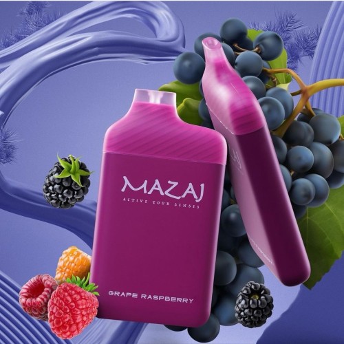 سحبة سيجارة مزاج سليم 5500 موشة عنب توت Mazaj Slim...