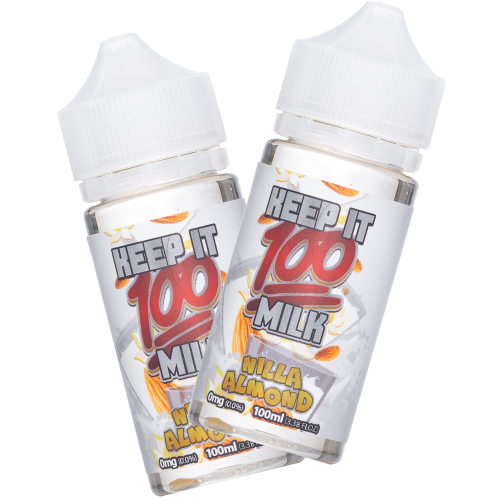KEEP IT 100 MILK NILLA ALMOND - 100ML