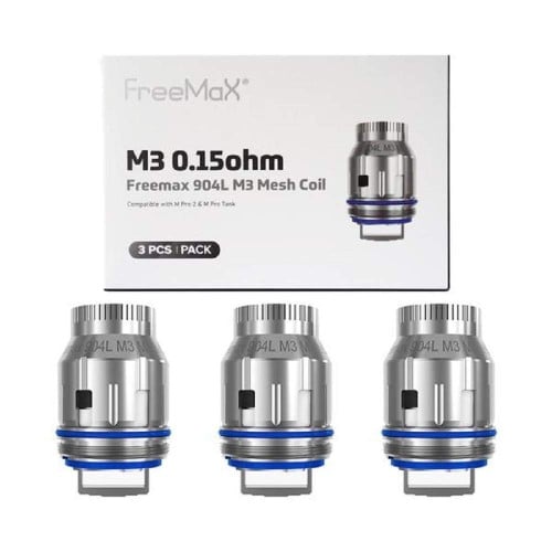 كويلات فري ماكس ام 3 ميش كويل - FreeMax M3 0.15 oh...