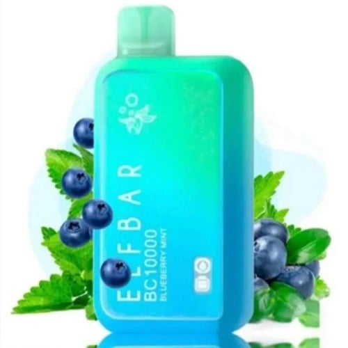 سحبة ايلف بار 10000 موشة توت نعناع ELF BAR BC10000...