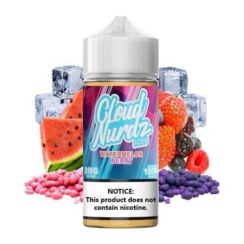 نكهة كلاودنردز بطيخ توت ايس - CLOUD NURDZ WATERMEL...