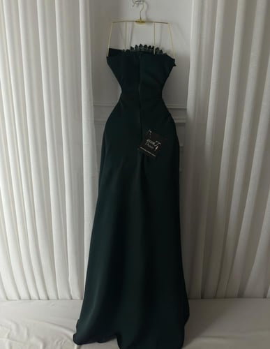 فستان طيف زيتي