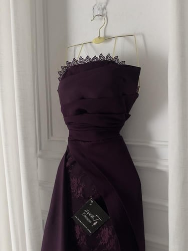 فستان طيف ليلكي