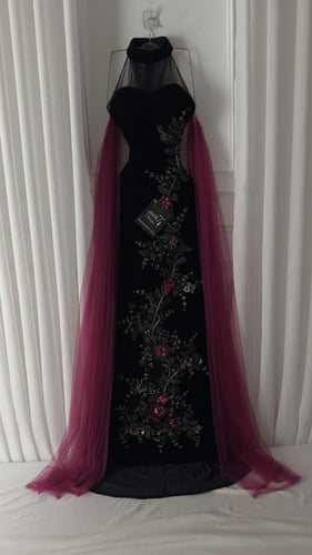 فستان شتوي خرز