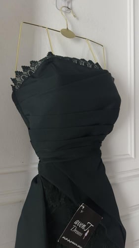 فستان طيف زيتي