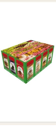 تشكيلة بهارات بحرينية 12*100علبة