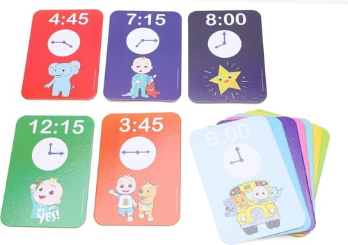 كوكوميلون - بزل تعليم الساعة.