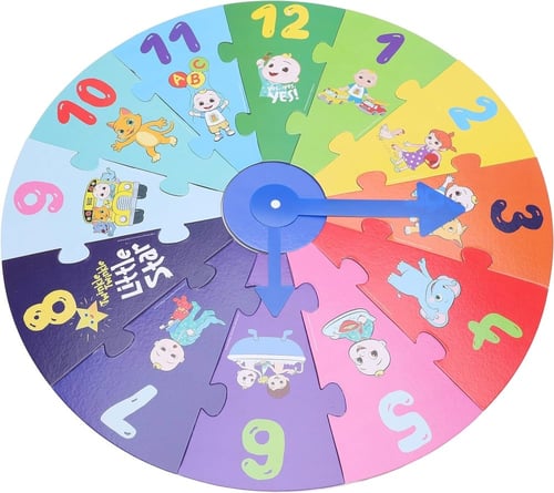 كوكوميلون - بزل تعليم الساعة.