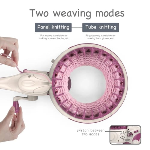 آله حياكة منسوجات للبنات مع ملحقاتها.