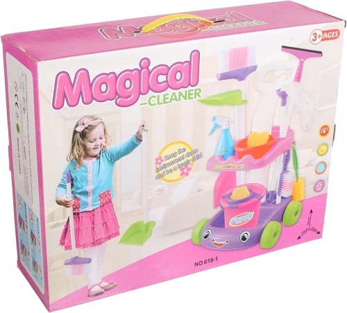 مجموعة المنظف السحري، ٢٩ قطعة ، متعددة الألوان .