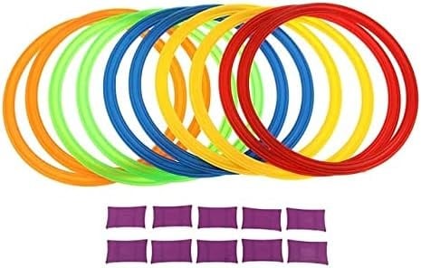 مجموعة العاب داخلية مكونة من 13 حلقة للأطفال.