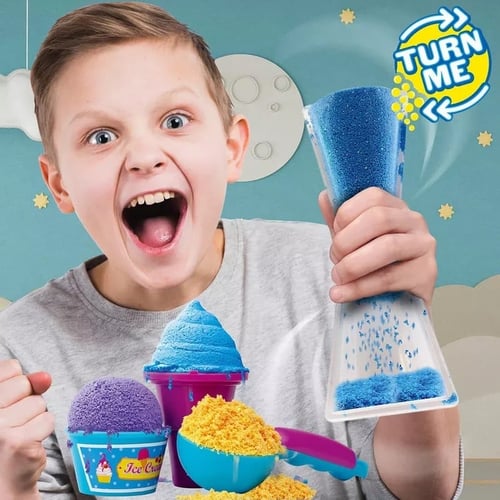 صندوق جالاكسي ماجيك آيس كريم من كريز.