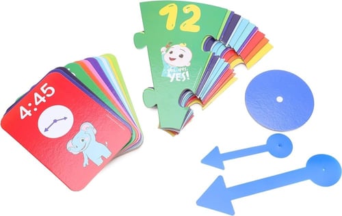 كوكوميلون - بزل تعليم الساعة.