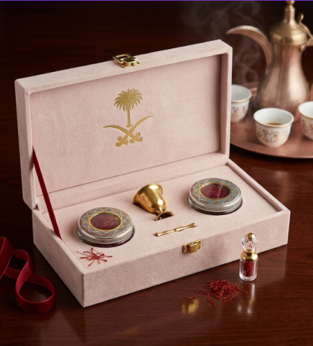 Saffron box gift