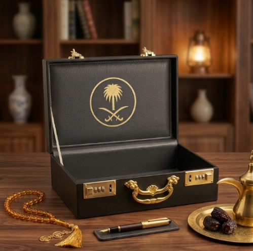 Black diplomatic bag
