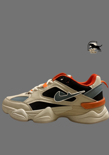 سنيكرز نايكي كريمي وبرتقالي (Nike Cream & Orange)