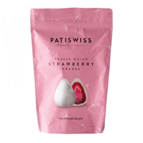 باتيسويس الفرولة المغطى بالشوكولاتة البيضاء الفاخر...