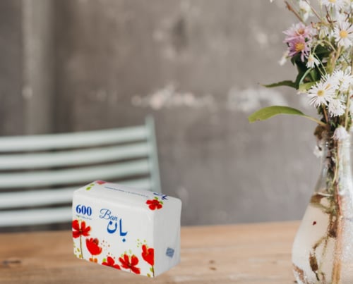 40 علبة من مناديل بان 600