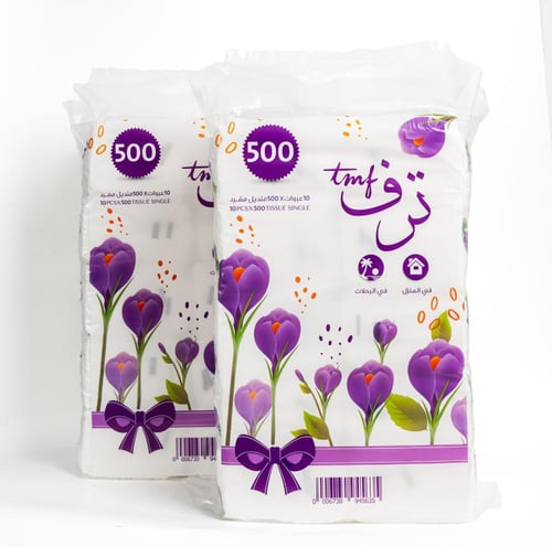 30 علبة من مناديل ترف 500 منديل