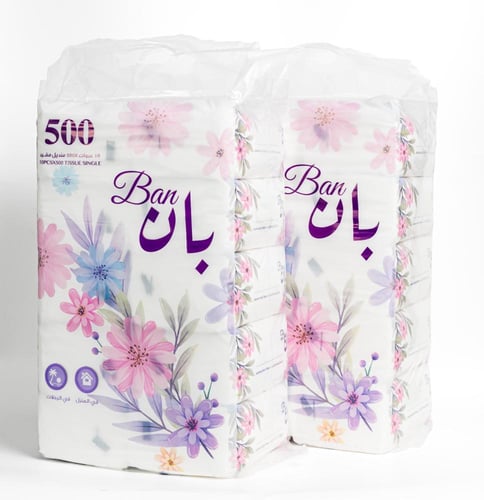 30 علبة من مناديل بان 500