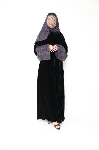 عباية مخمل وكشمير