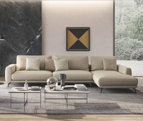 كنب مودرن بلون بيج