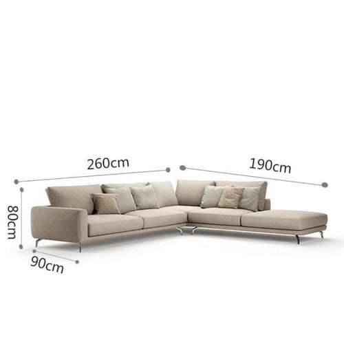 كنب مودرن بلون بيج