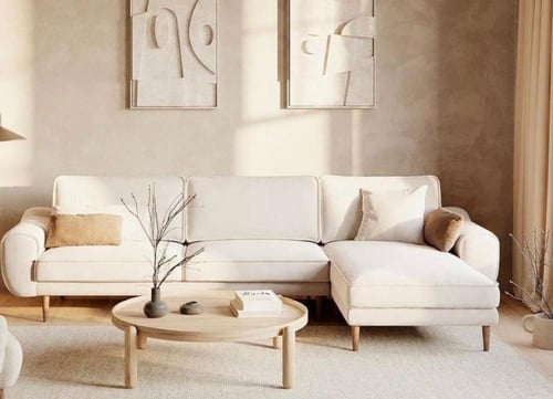 كنب زاوية ريفي