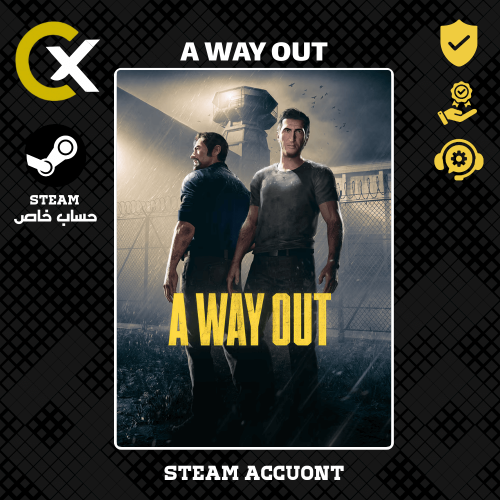 حساب خاص اواي اوت ستيم - A Way Out Steam Account