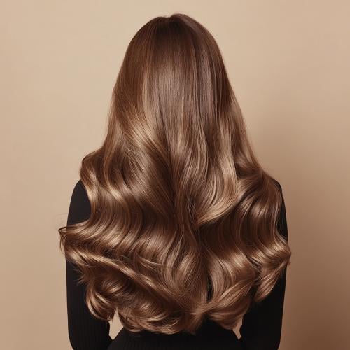 الصبغة مرحلتين مع سشوار